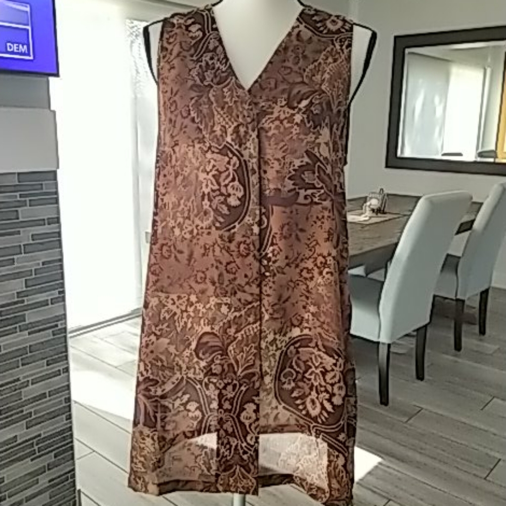 The Limited sheer flowing tunic S